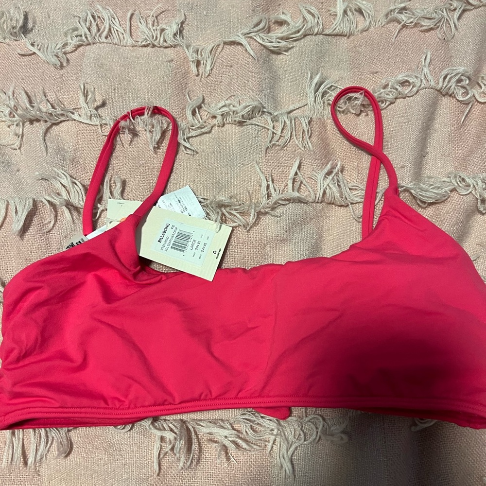 Billabong Hot Pink Bikini top - Picture 6 of 7